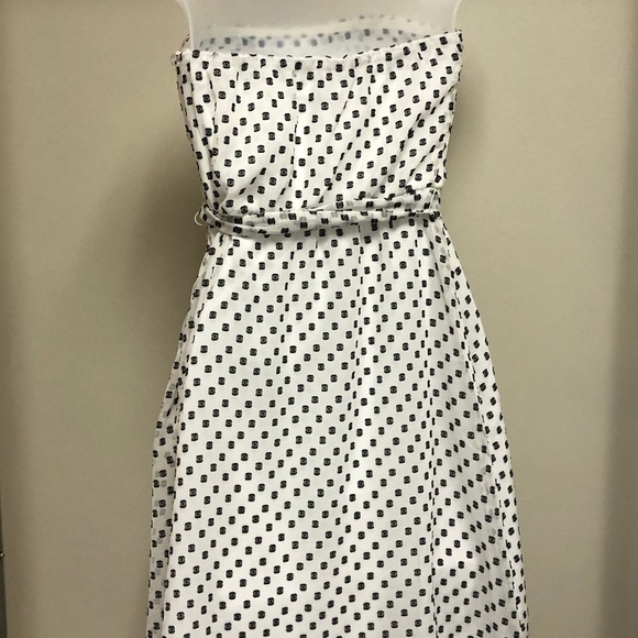 EXPRESS Strapless Cocktail Dress 4 - Picture 3 of 5